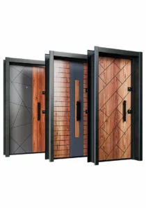 commercial steel door seal system including rubber gaskets and sealing components used for industrial and architectural door applications