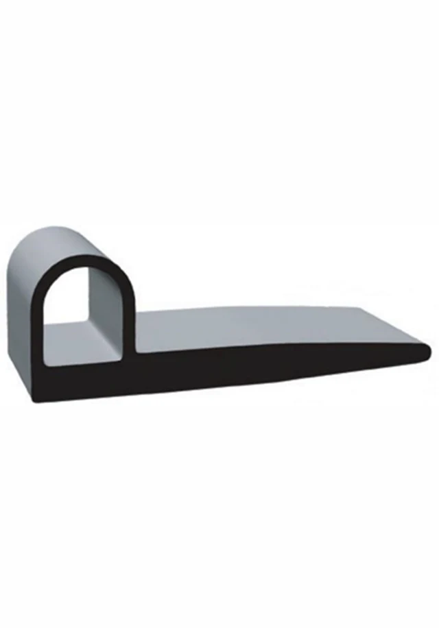 door rubber seal extrusion profile used in steel door sealing systems providing flexible and durable weatherstripping solution for metal doors and industrial applications