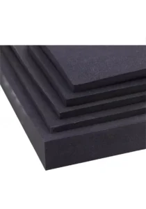 EPDM rubber block used in industrial applications providing high resistance to weather, UV exposure and temperature changes in demanding environments