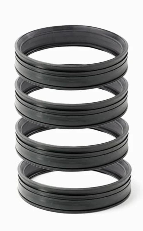 Large diameter rubber pipe gasket for sewer and water pipeline infrastructure